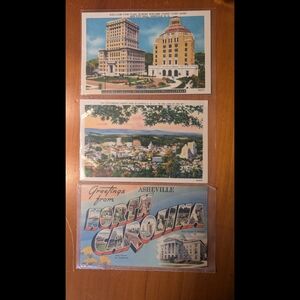 Vintage Asheville NC Postcards 3